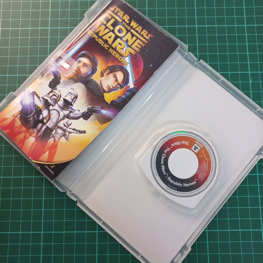 Star Wars : The Clone Wars : Republic Heroes | PSP | Used Game - RetroguySA