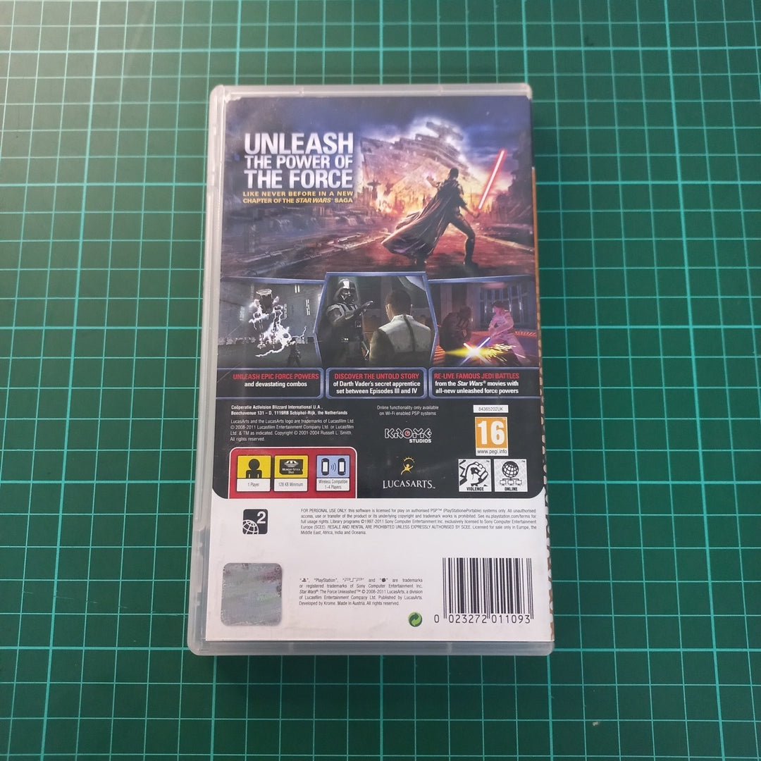 Star Wars: The Force Unleashed | PSP | Essentials | Used Game - RetroguySA