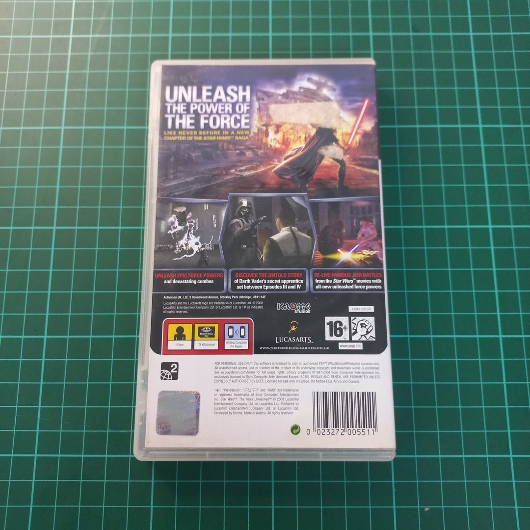 Star Wars : The Force Unleashed | PSP | Used Game - RetroguySA