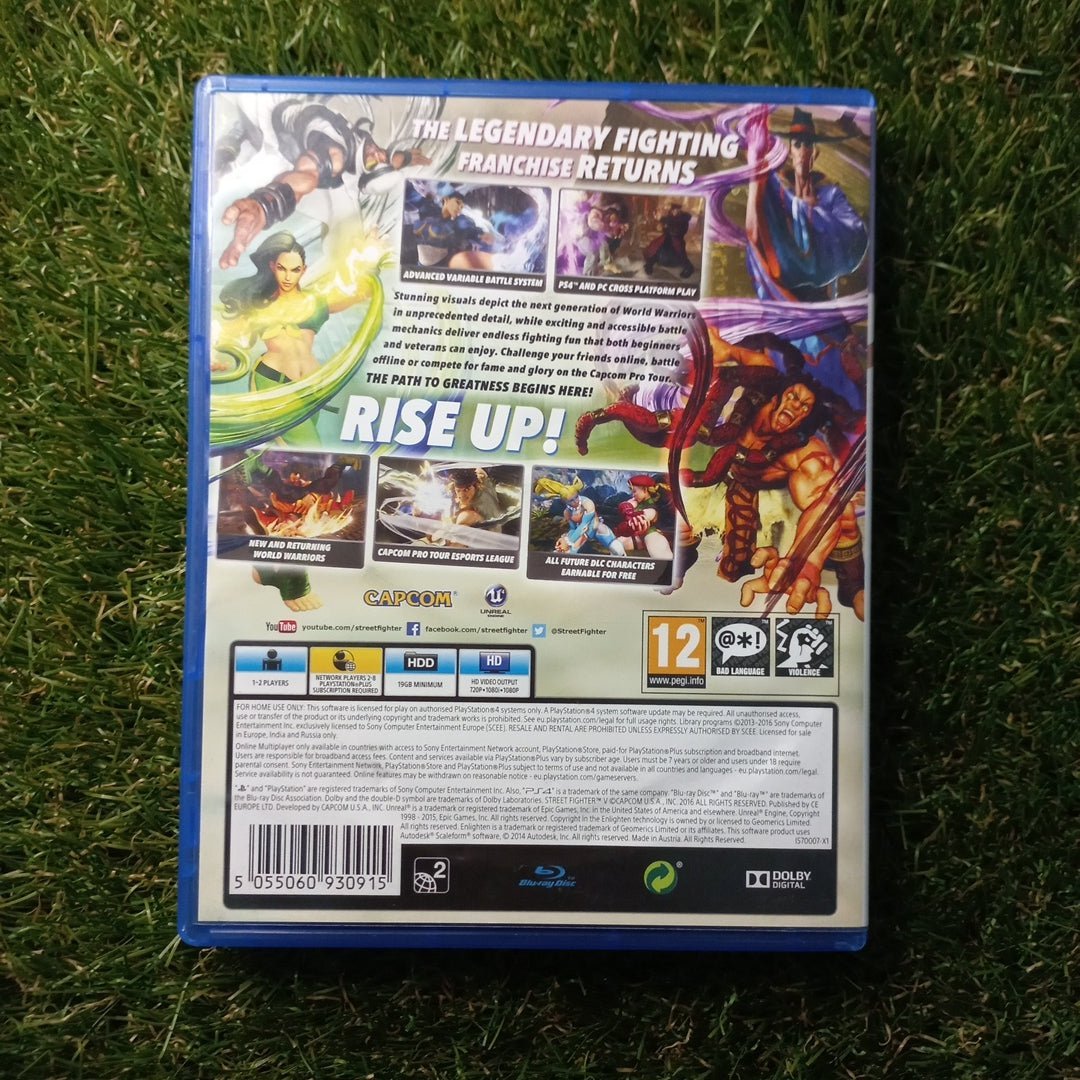 Street Fighter V | PS4 | PlayStation 4 | Used Game - RetroguySA