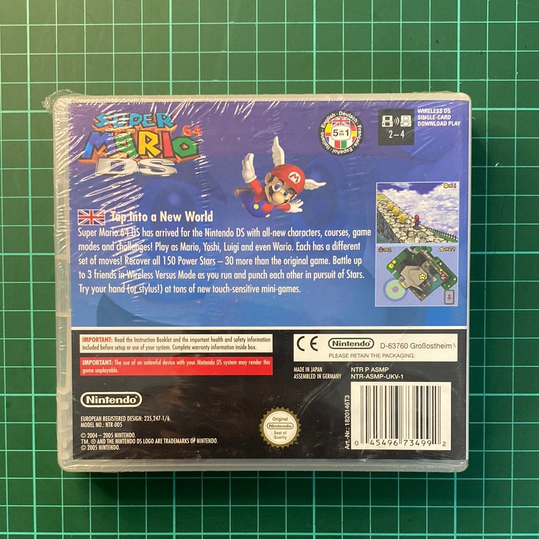 Super Mario 64 DS | Nintendo DS | New Game - RetroguySA