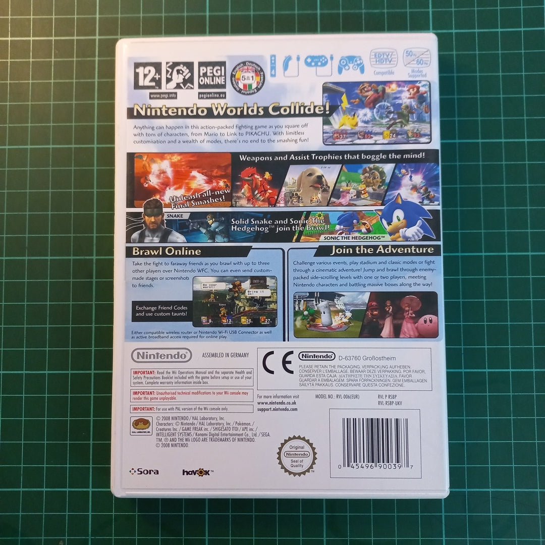 Super Smash Bros. : Brawl | Nintendo Wii | Wii | Used Game - RetroguySA