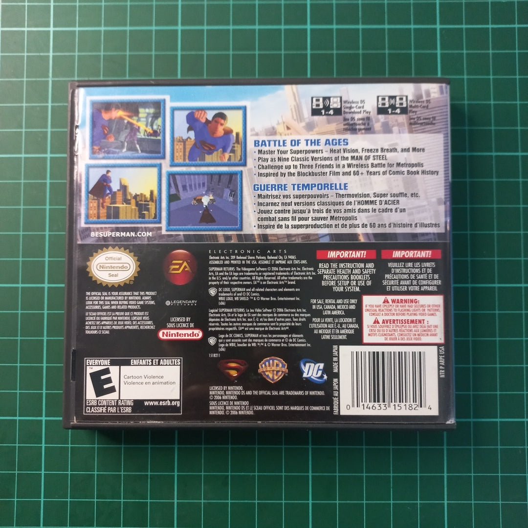 Superman Returns | Nintendo DS | Used Game - RetroguySA