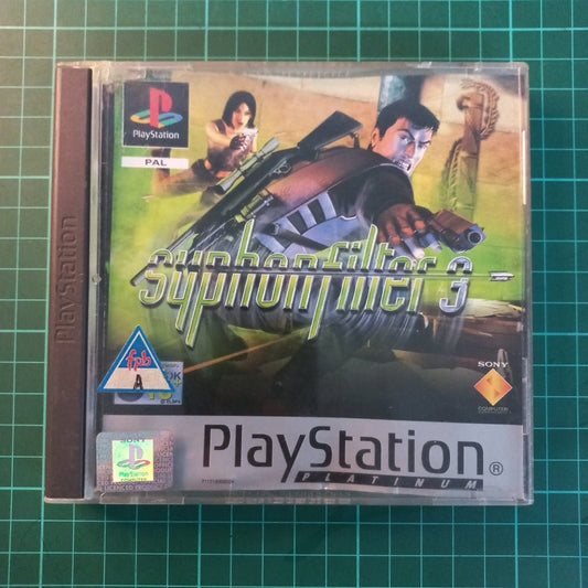 Syphon Filter 3 | PlayStation 1 | PS1 | Platinum | Used Game - RetroguySA