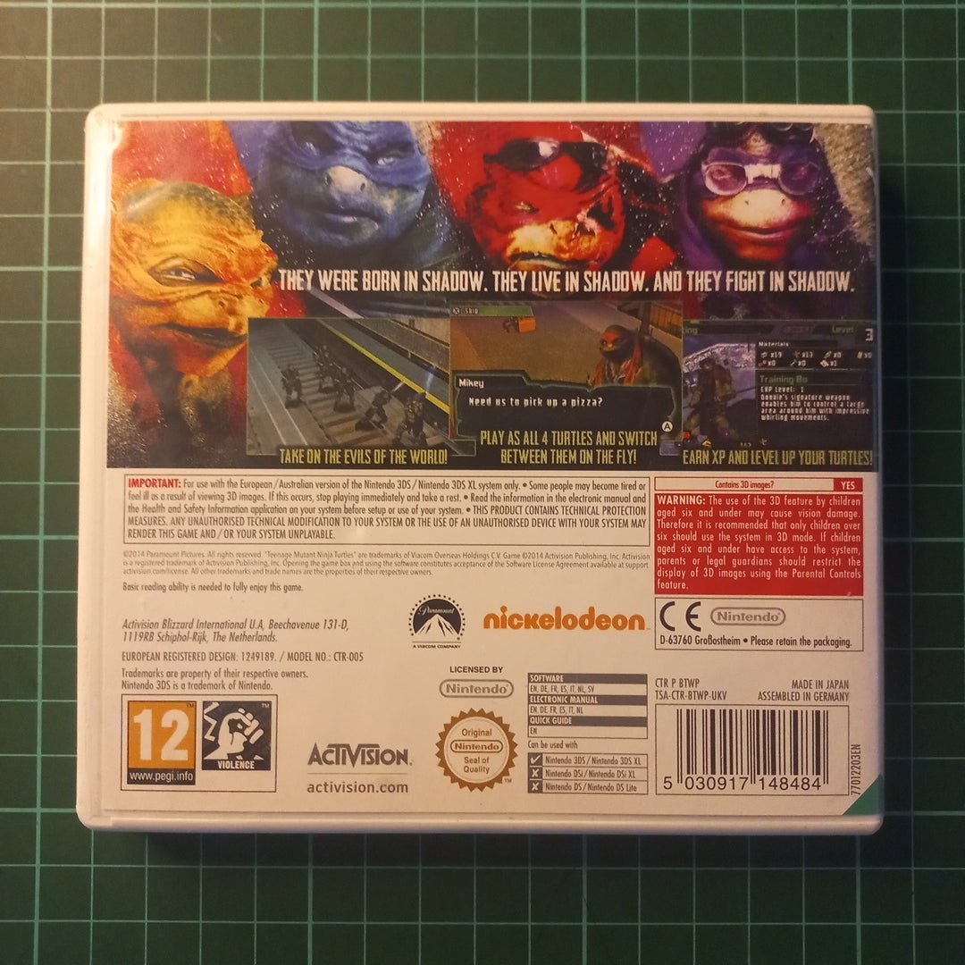 Teenage Mutant Ninja Turtles | Nintendo 3DS | 3DS | Used Game - RetroguySA