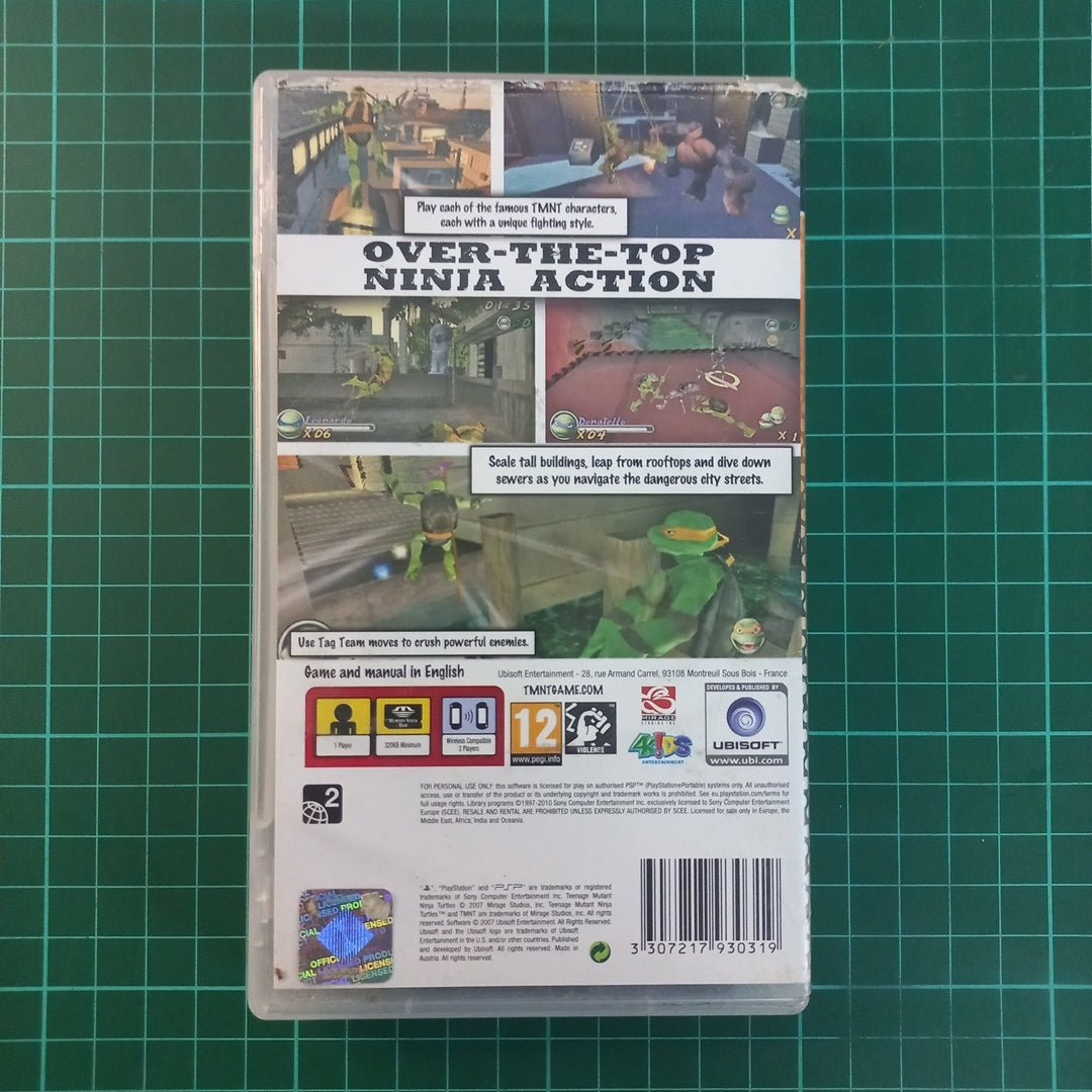 Teenage Mutant Ninja Turtles | PSP | Essentials | Used Game - RetroguySA