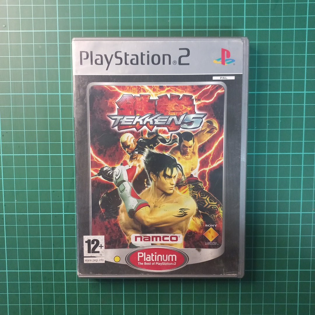 Tekken 5 | PS2 | PlayStation 2 | Platinum | Used Game | No Manual - RetroguySA