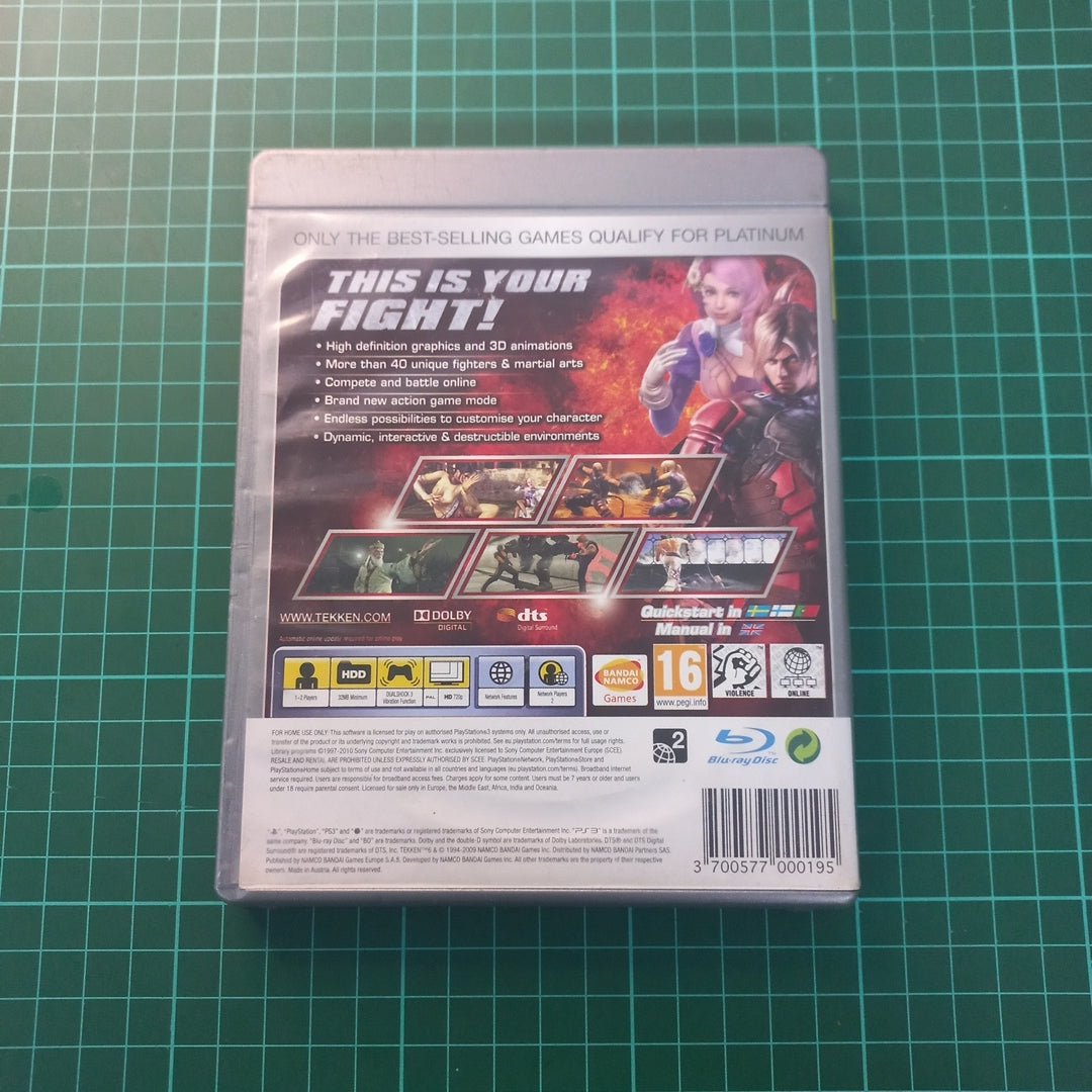 Tekken 6 | PS3 | PlayStation 3 | Platinum | Used Game - RetroguySA