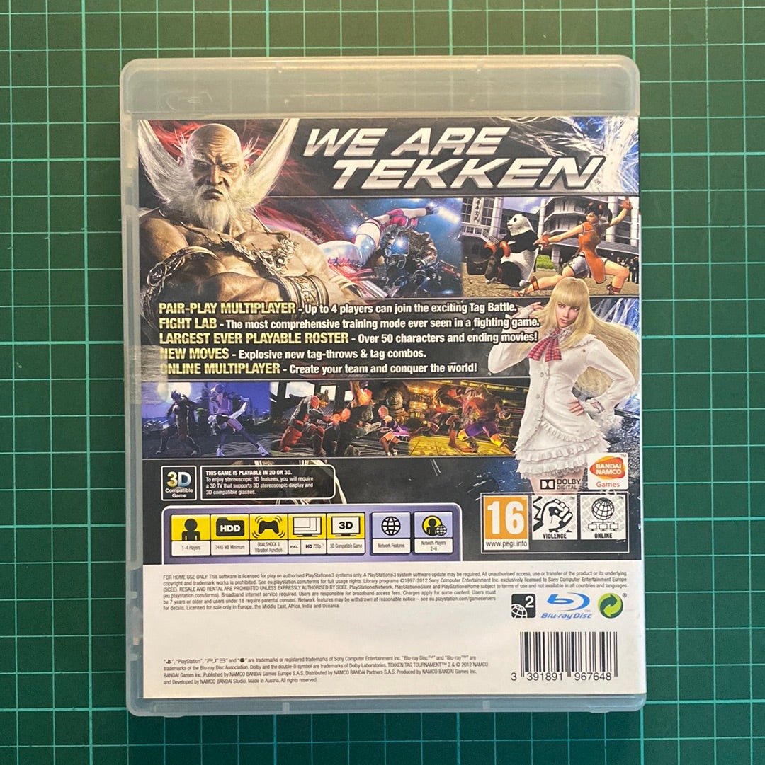 Tekken Tag Tournament 2 | PS3 | Playstation 3 | Used Games - RetroguySA