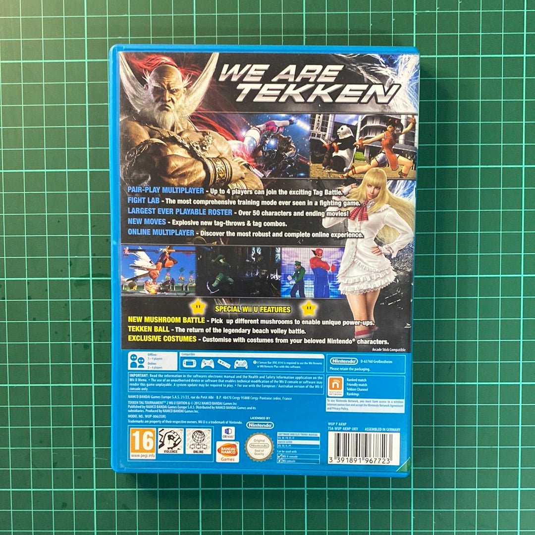 Tekken: Tag Tournament 2 | WiiU Edition | WiiU | Nintendo WiiU | Used Game - RetroguySA