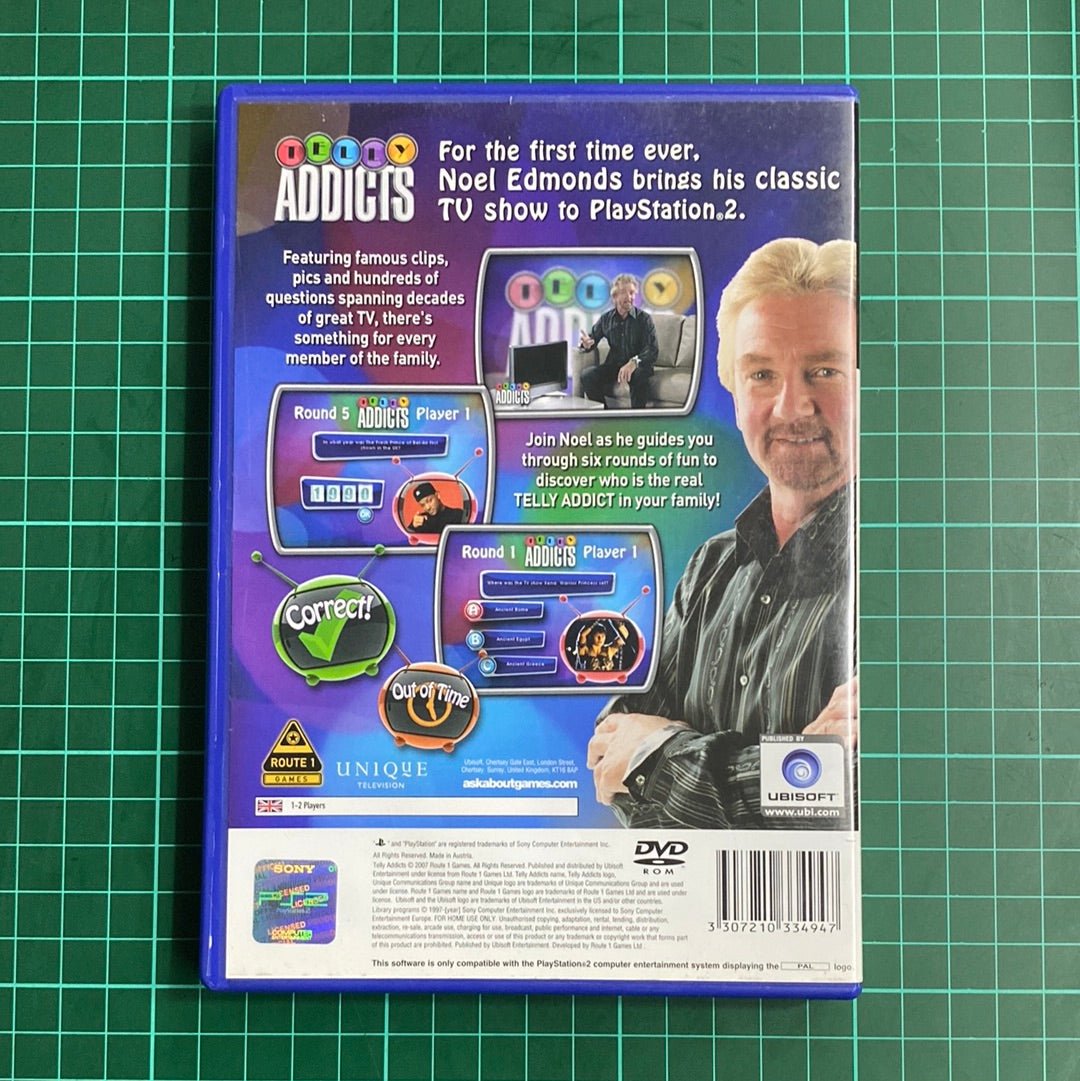 Telly Addicts | PS2 | PlayStation 2 | Used Game - RetroguySA