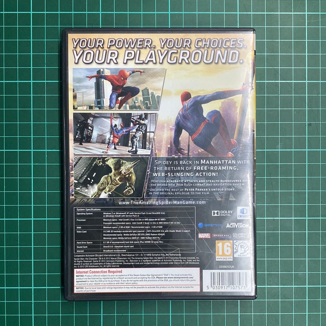 The Amazing Spider - Man | PC | DVD ROM | Used Game - RetroguySA