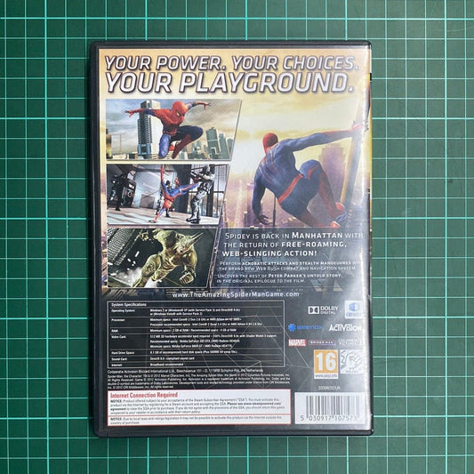 The Amazing Spider - Man | PC | DVD ROM | Used Game - RetroguySA