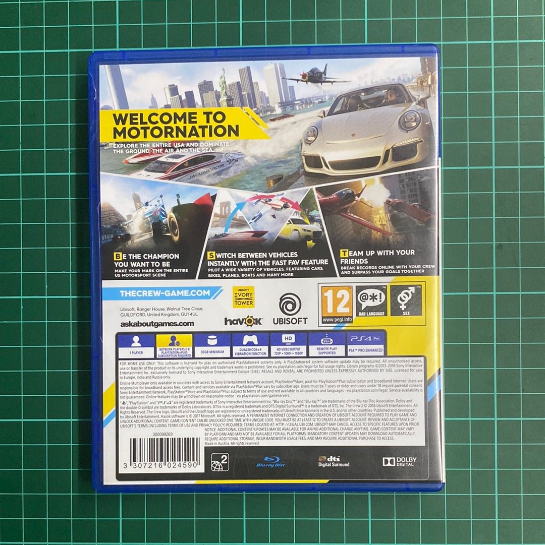 The Crew 2 | PlayStation 4 | PS4 | Used Game - RetroguySA