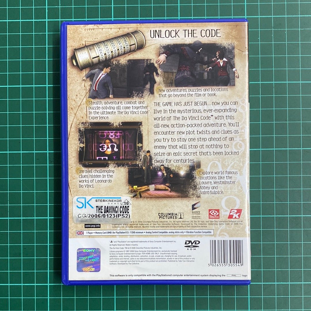 The Da Vinci Code | PlayStation 2 | PS2 | Used Game - RetroguySA