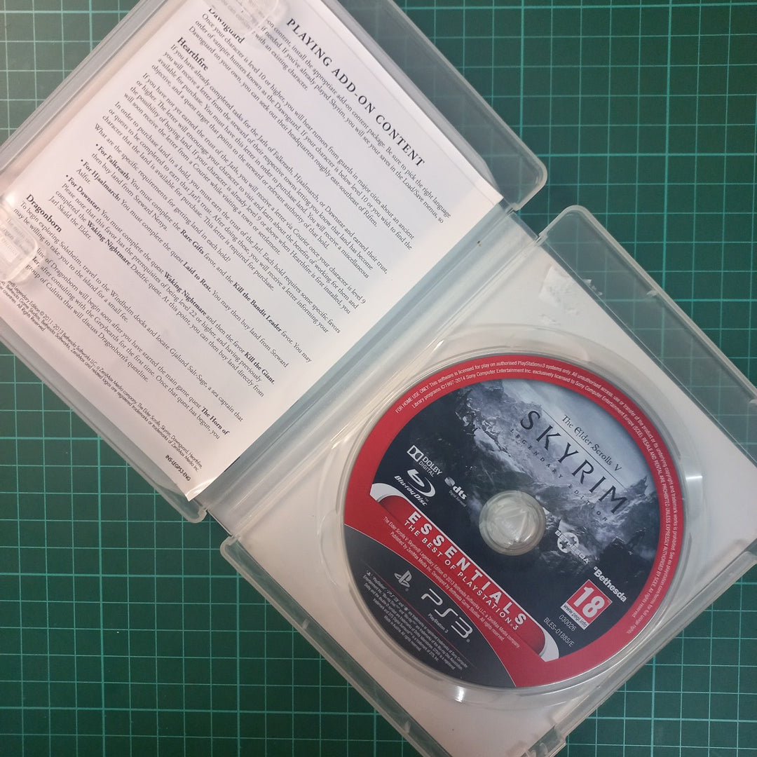 The Elder Scrolls V Skyrim | Legendary Edition | PS3 | PlayStation 3 | Essentials | Used Game - RetroguySA
