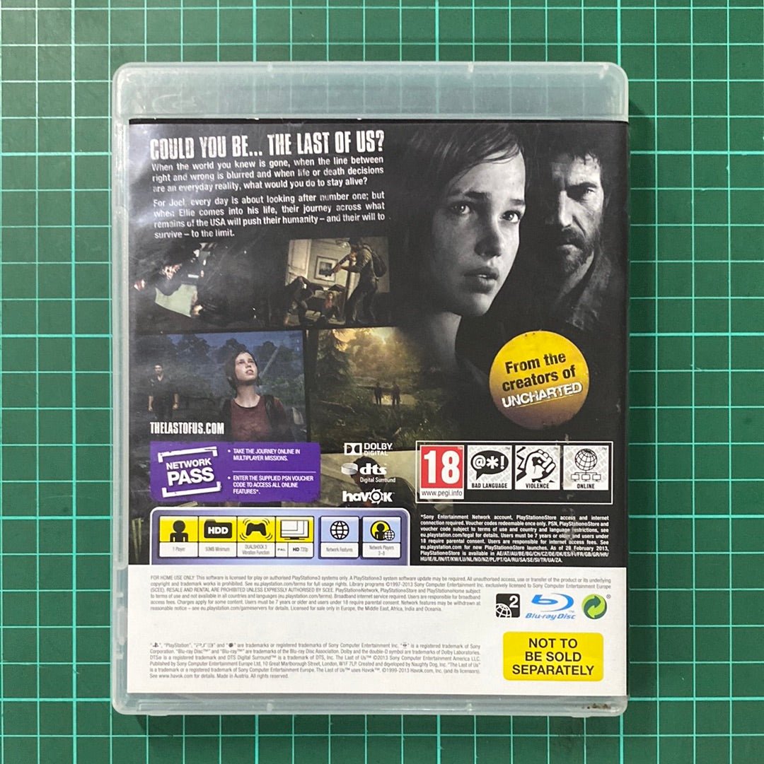 The Last of Us | PS3 | Playstation 3 | Used Game | NFR - RetroguySA