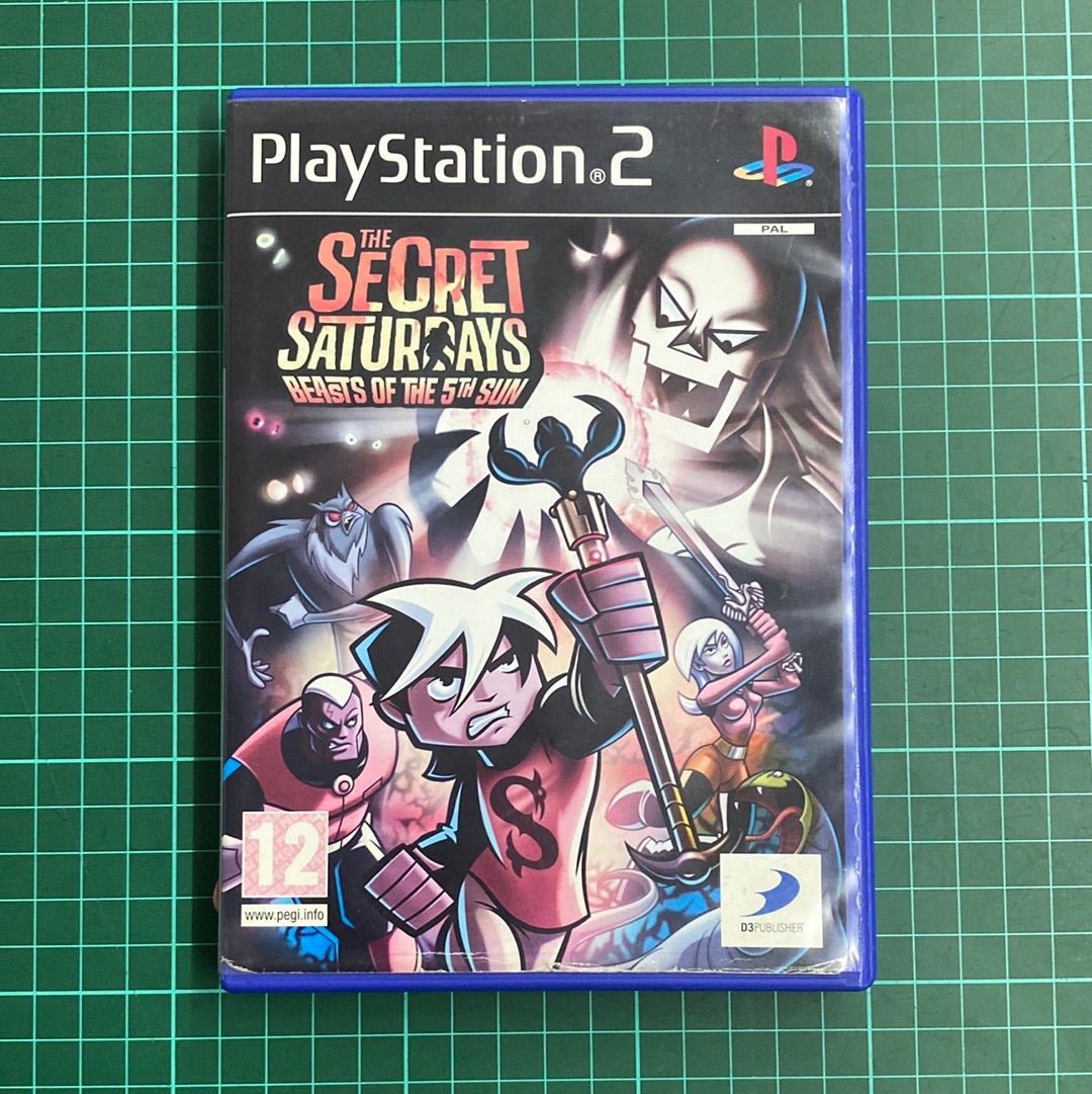 The Secret Saturdays: Beast of the 5th Sun | PlayStation 2 | PS2 | Used Game | No Manual - RetroguySA