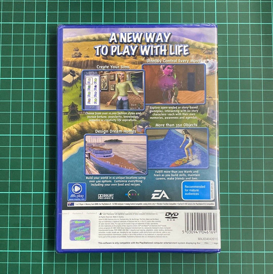 The Sims 2 | PlayStation 2 | PS2 | Sealed | New Game - RetroguySA
