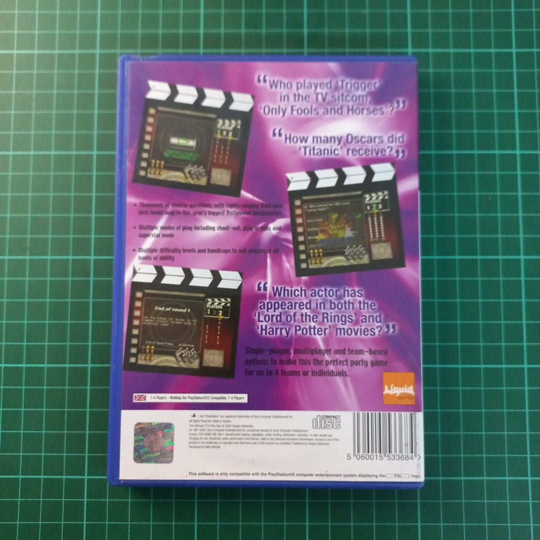 The Ultimate TV & Film Quiz | PS2 | Playstation 2 | Used Game - RetroguySA