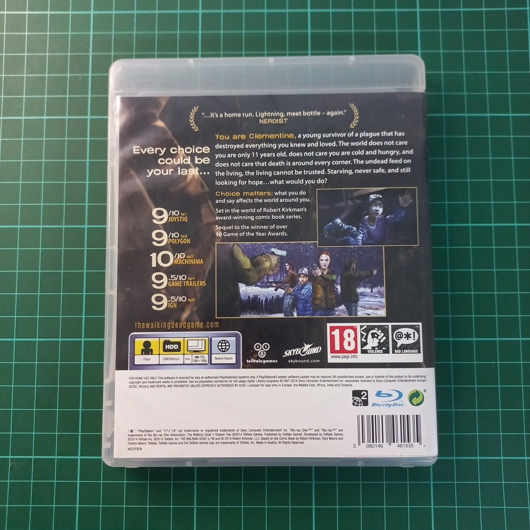 The Walking Dead : Season Two | Playstation 3 | PS3 | Used Game - RetroguySA