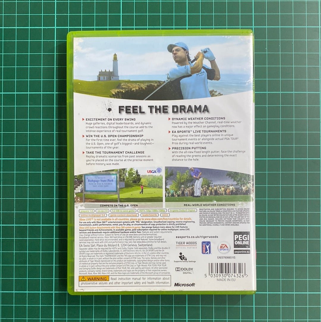 Tiger Woods PGA Tour 10 | XBOX 360 | Used Game | No Manual - RetroguySA