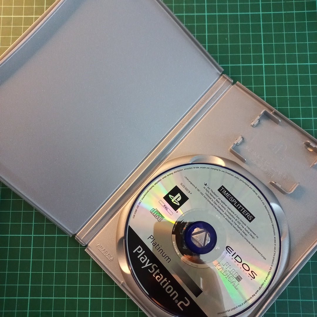 TimeSplitters | PlayStation 2 | PS2 | Platinum | Used Game | No Manual - RetroguySA