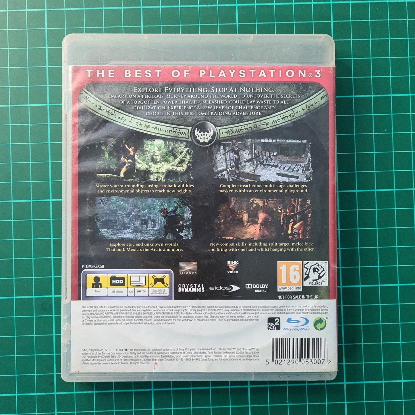 Tomb Raider : Underworld | PS3 | Playstation 3 | Essentials | Used Game - RetroguySA