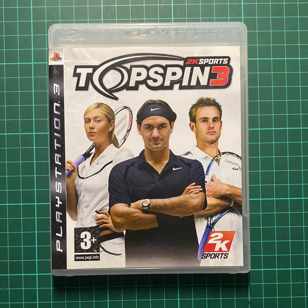 Top Spin 3 | PlayStation 3 | PS3 | Used Game - RetroguySA