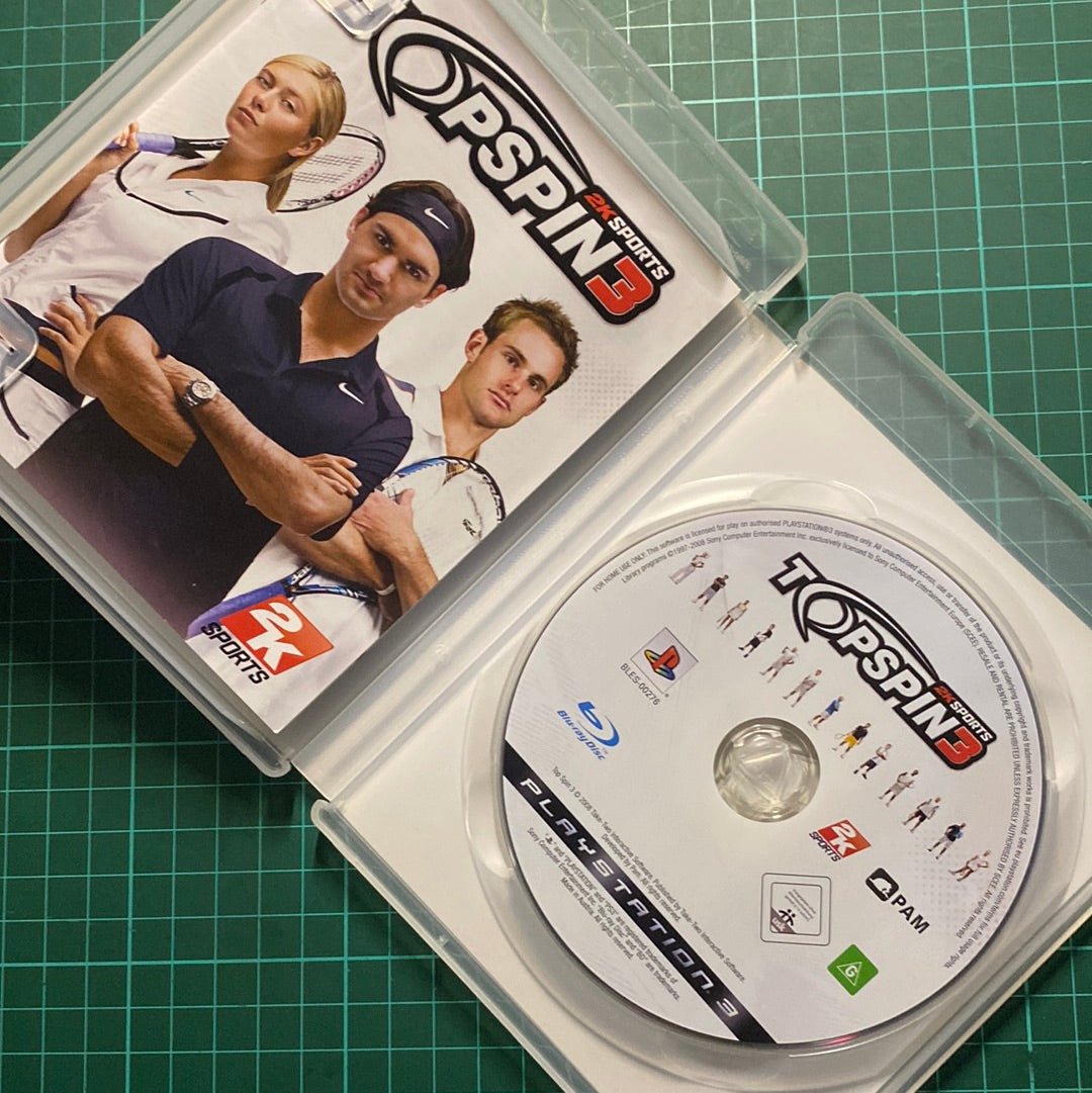 Top Spin 3 | PlayStation 3 | PS3 | Used Game - RetroguySA