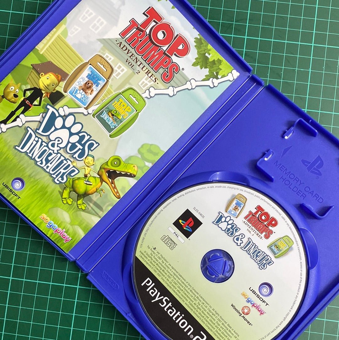 Top Trumps: Dogs & Dinosaurs | PlayStation 2 | PS2 | Used Game - RetroguySA