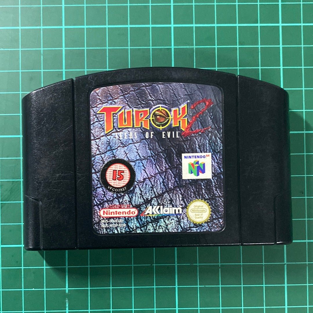 Turok 2: Seeds of Evil | Nintendo 64 | N64 | Used Game - RetroguySA