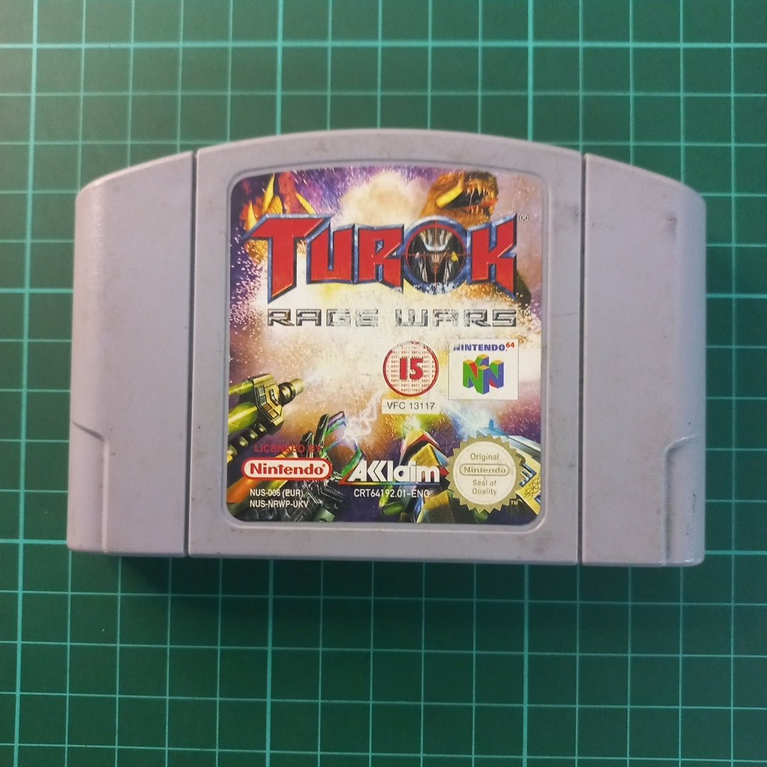 Turok : Rage Wars | Nintendo 64 | N64 | Used Game - RetroguySA
