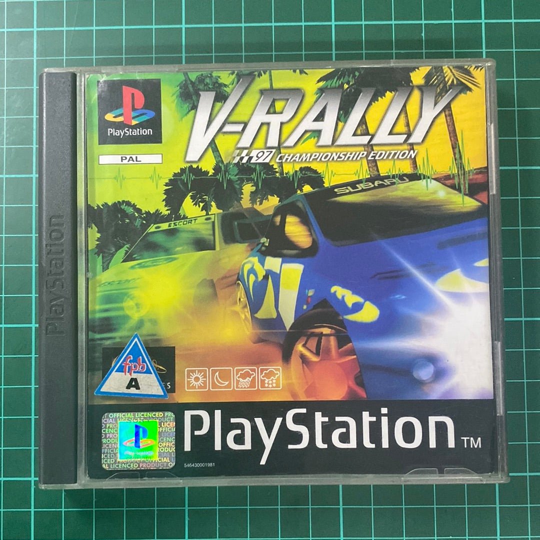 V - Rally : Championship Edition | Playstation 1 | PS1 | Used Game - RetroguySA