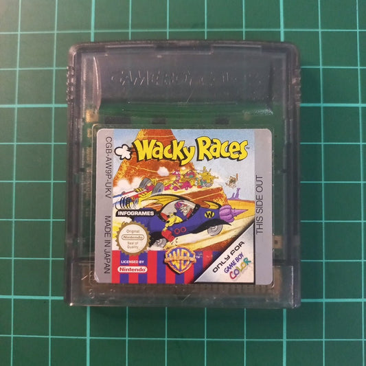 Wacky Races | Nintendo Gameboy Color | Game Boy Color | Used Game - RetroguySA