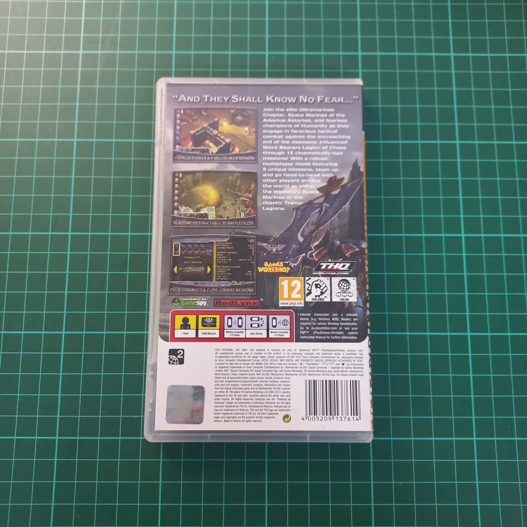 Warhammer 40,000 Squad Command | PSP | Essential | Used Game - RetroguySA
