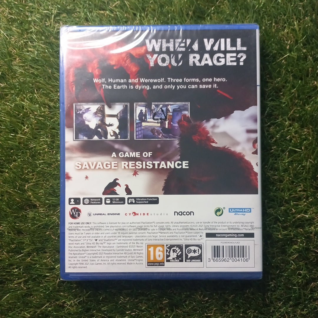 Werewolf : The Apocalypse - Earthblood | PS5 | Playstation 5 | New Game - RetroguySA