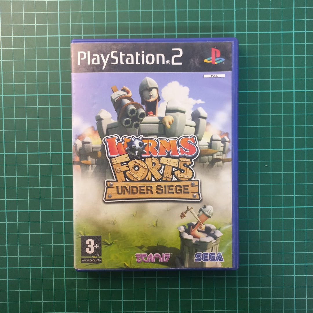 Worms Forts : Under Siege | PS2 | Playstation 2 | Used Game - RetroguySA