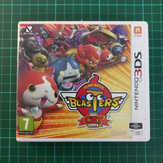 Yo - Kai Watch Blasters : Red Cat Corps | Nintendo 3DS | Used Game - RetroguySA