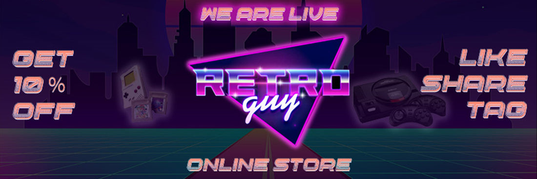 10% DISCOUNT on our RetroGuySA Online Store