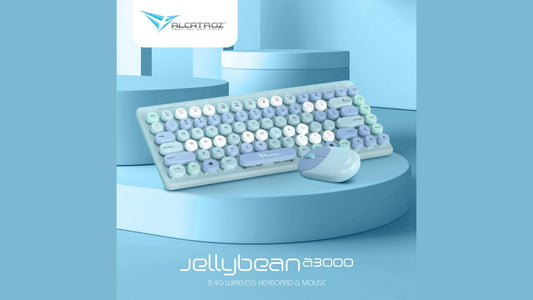 Alcatroz JellyBean A3000 Wireless & Bluetooth Combo Review — Colourful, Compact, and Reliable - RetroguySA
