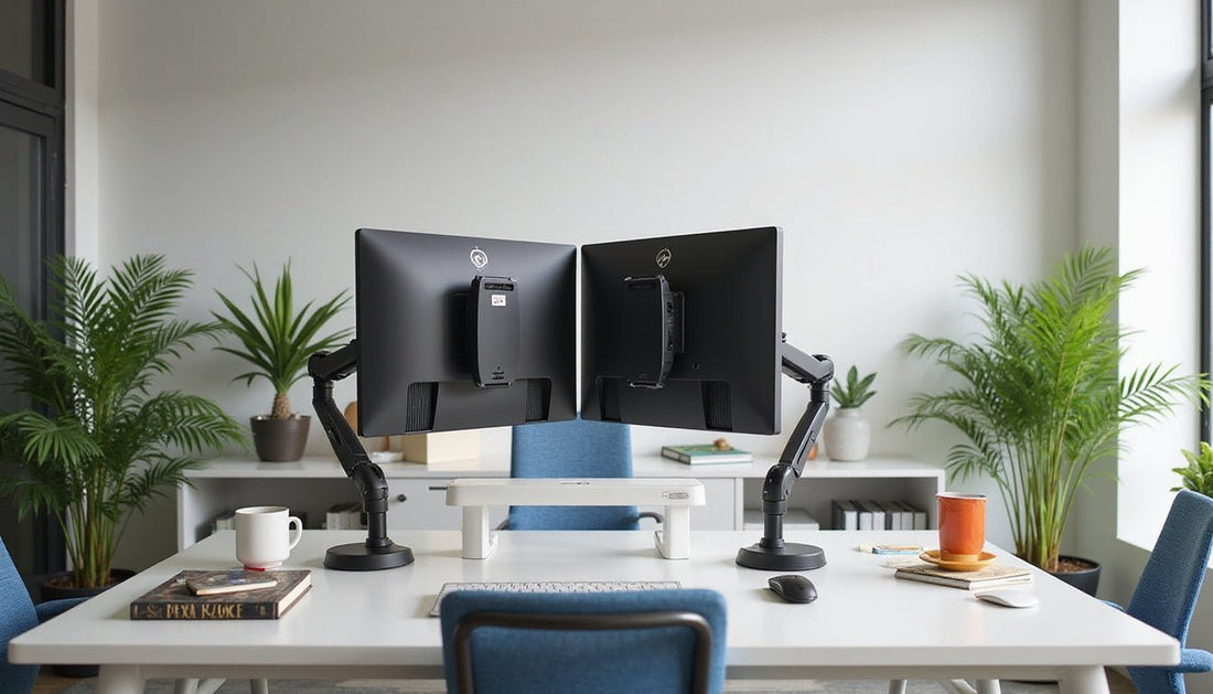Maximize Your Workspace: The Ultimate Guide to Monitor Arms for Ergonomic Efficiency - RetroguySA