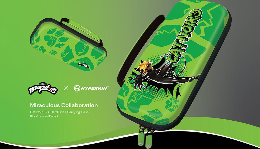Protect Your Switch Console in Style with the Hyperkin Official Miraculous EVA Hard Shell Case! - RetroguySA