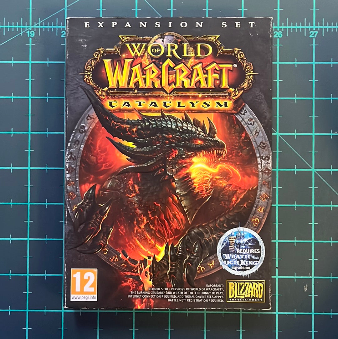 World of Warcraft: Cataclysm | Expansion Set | PC | Used Game