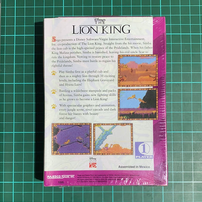 The Lion King | SEGA Game Gear | SEGA | Factory Sealed