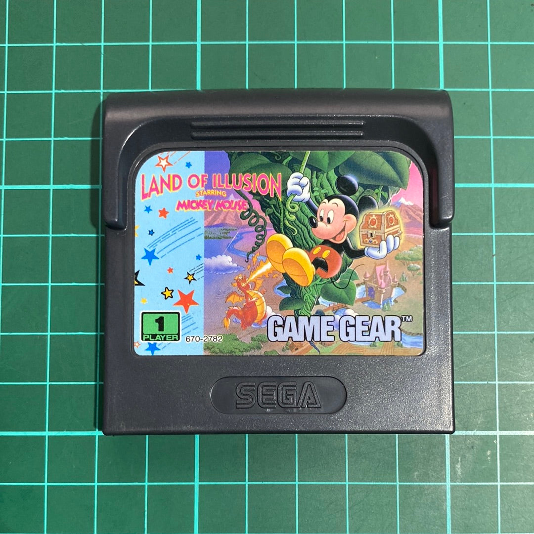 Land of Illusion Starring Mickey Mouse | SEGA Game Gear | SEGA | Used Game