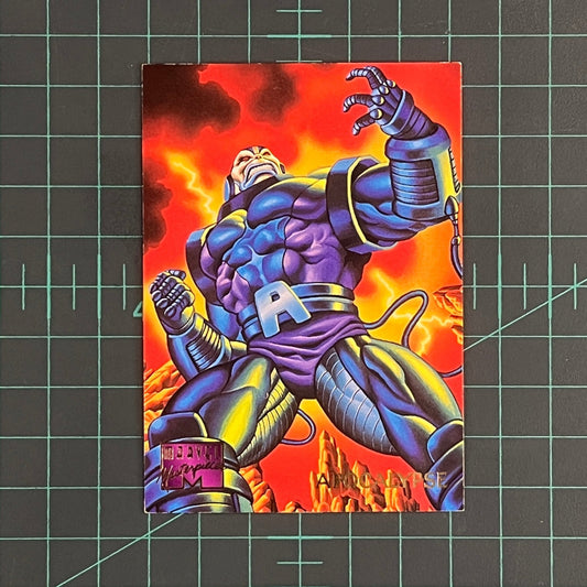 3 Apocalypse | Scanlan | 1995 | Marvel Masterpieces | Trading Card - RetroguySA