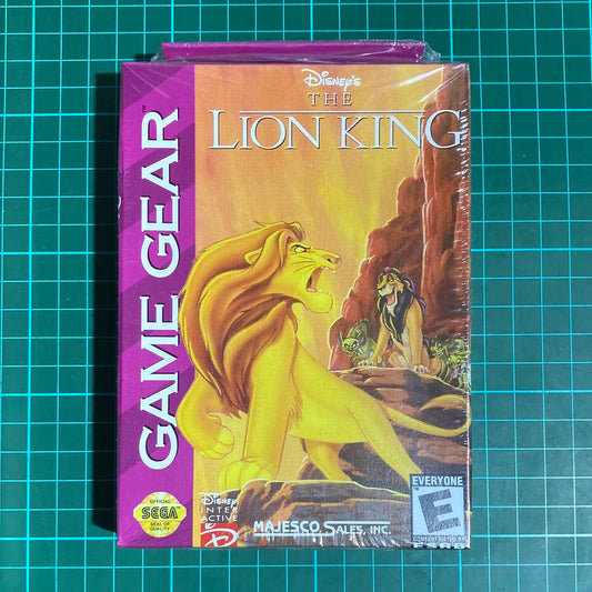 The Lion King | SEGA Game Gear | SEGA | Factory Sealed