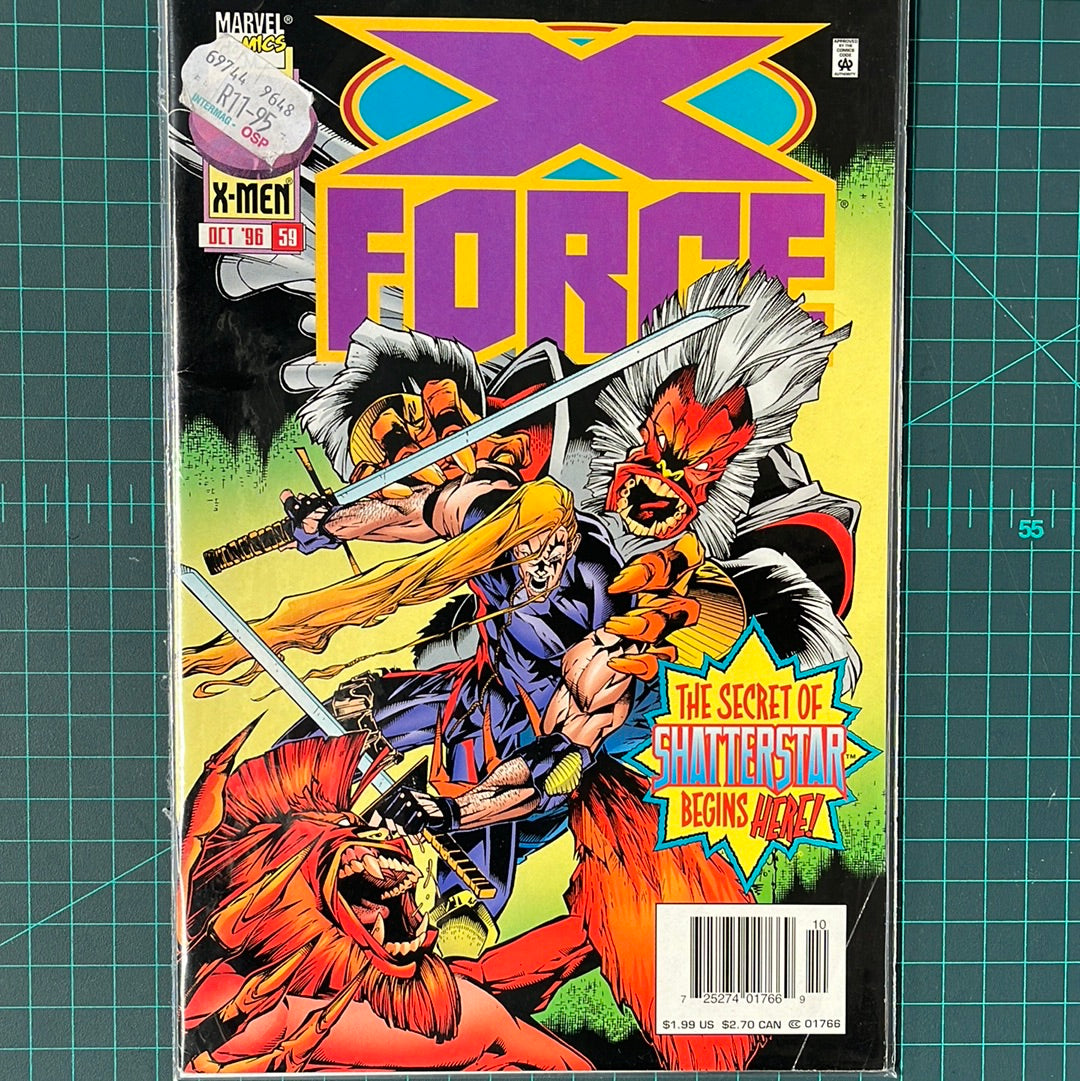 X-Force #59 | 1996 | Comic | Marvel | Comic Book