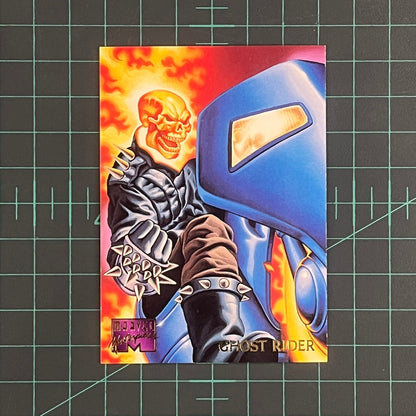 39 Ghost Rider | Scanlan | 1995 | Marvel Masterpieces | Trading Card - RetroguySA